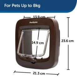 PetSafe Staywell Microchip Kattenluik - Bruin 23 PetSafe Staywell Microchip Kattenluik - Bruin -Winkel Voor Kattenbenodigdheden 1200x1197 7