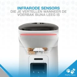 Pretty Paws PP002 Professionele Automatische Voerbak Kat- Stemrecorder - Voerautomaat - Katten Voerbak - Minimalistisch 20 Pretty Paws PP002 Professionele Automatische Voerbak Kat- Stemrecorder - Voerautomaat - Katten Voerbak - Minimalistisch -Winkel Voor Kattenbenodigdheden 1200x1199 14
