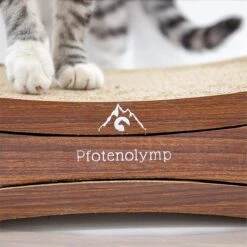 Pfotenolymp® Premium Krabplank / Krablounge Voor Katten - Krabplank / Kattenkrabplank - Krabplank Met Golfkarton & Kattenkruid - Krablounge Voor Katten -Winkel Voor Kattenbenodigdheden 1200x1199 26