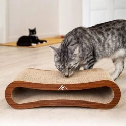 Pfotenolymp® Premium Krabplank / Krablounge Voor Katten - Krabplank / Kattenkrabplank - Krabplank Met Golfkarton & Kattenkruid - Krablounge Voor Katten -Winkel Voor Kattenbenodigdheden 1200x1199 27