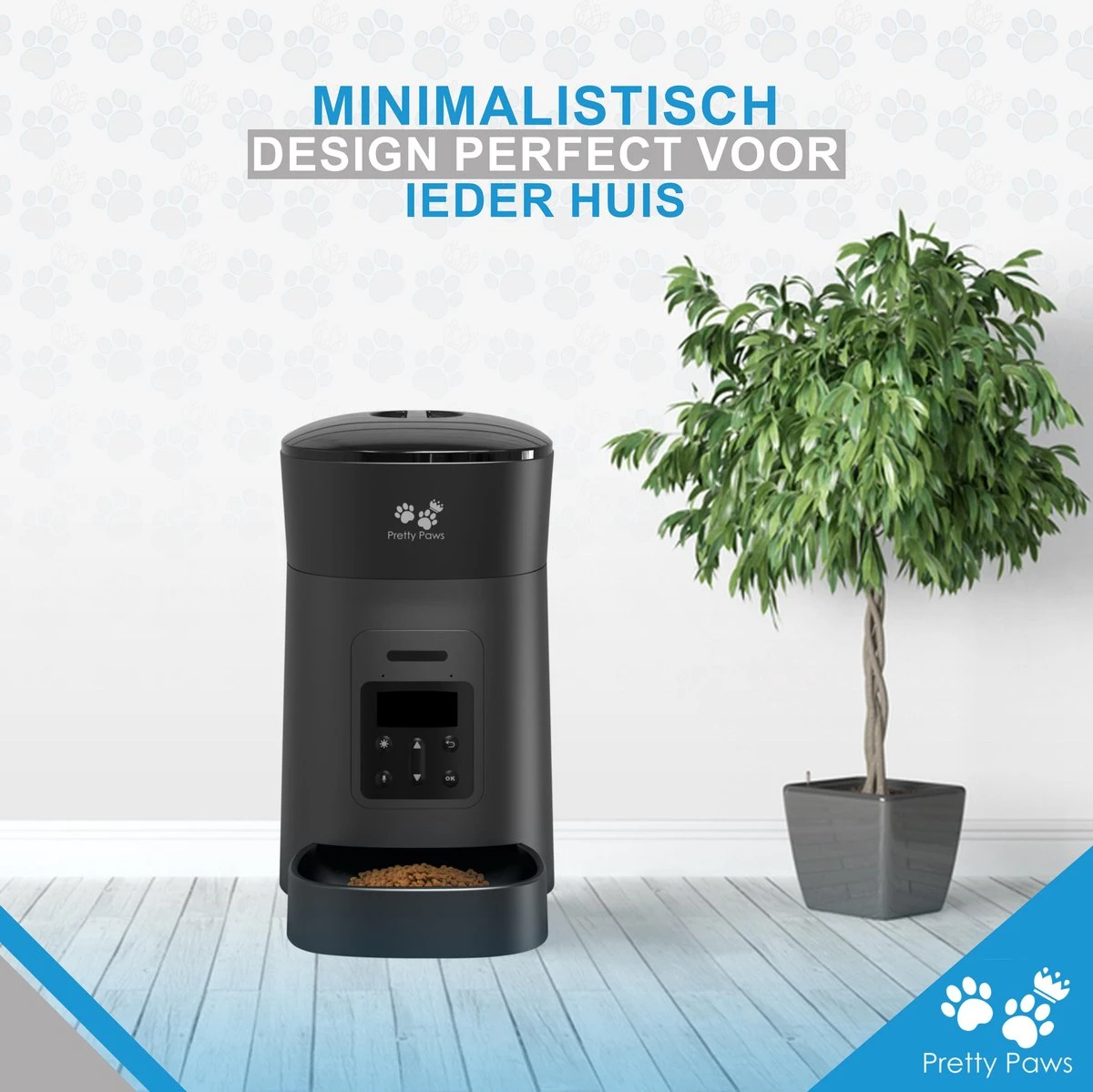 Pretty Paws PP002 Professionele Automatische Voerbak - Instelbaar Voedingsschema - Voerautomaat - Voerbak Kat Automatisch 9 Pretty Paws PP002 Professionele Automatische Voerbak - Instelbaar Voedingsschema - Voerautomaat - Voerbak Kat Automatisch - Afbeelding 7