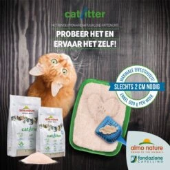 Almo Nature Zuinige Kattenbakvulling Klontvormend En Milieuvriendelijk - Inhoud 4,54 Kg -Winkel Voor Kattenbenodigdheden 1200x1200 1002