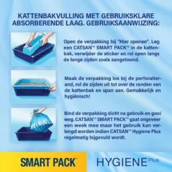 Catsan Smart Pack Kattenbakvulling - 2 X 4 L -Winkel Voor Kattenbenodigdheden 1200x1200 1005