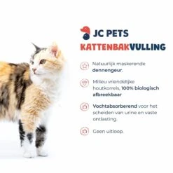 JC Pets Kattenbakvulling - 2 Zakken Houtkorrels X 16 L (32 L - 20 KG) -Winkel Voor Kattenbenodigdheden 1200x1200 1021