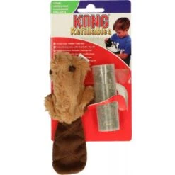 Kong Kat Catnip Bever - Speelmuis - Bruin - 3,8 X 4,5 X 4,2 -Winkel Voor Kattenbenodigdheden 1200x1200 1039