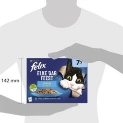 Felix Elke Dag Feest Vis 7+ Senior - Katten Natvoer - 48 X 85g -Winkel Voor Kattenbenodigdheden 1200x1200 109