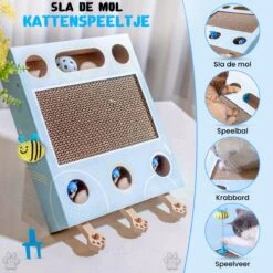 Sla De Mol Kattenspeeltje - Katten Speelgoed - Kattenspeelgoed - Kattenspeeltjes - Kattenspeeltjes Intelligentie - Kattenspeelgoed Intelligentie 11 Sla De Mol Kattenspeeltje - Katten Speelgoed - Kattenspeelgoed - Kattenspeeltjes - Kattenspeeltjes Intelligentie - Kattenspeelgoed Intelligentie -Winkel Voor Kattenbenodigdheden 1200x1200 1126