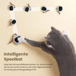 Otiume Slimme Katten Speeltje - Interactieve Zelf Rollende Bal Voor Katten - Kattenspeeltjes -Speelgoed Voor Dieren - USB Oplaadbaar -Winkel Voor Kattenbenodigdheden 1200x1200 1183