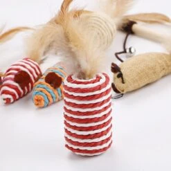 GIZMO Luxe Kattenspeeltjes Set - 7 Speeltjes - Interactieve Kattenhengel, Kattenspeelgoed & Speelmuisjes - Kitten Speeltjes 14 GIZMO Luxe Kattenspeeltjes Set - 7 Speeltjes - Interactieve Kattenhengel, Kattenspeelgoed & Speelmuisjes - Kitten Speeltjes -Winkel Voor Kattenbenodigdheden 1200x1200 1189