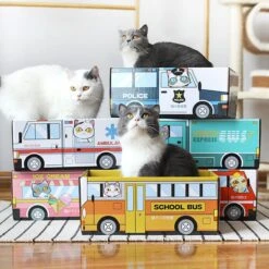 Make Me Purr Kattendoos Van Karton (Ice Cream) - Inclusief Kartonnen Krabmat - Speelgoed Doos Voor Katten Met Krab Mat - Kat Krabpaal Speeltje - Kattenbed Kattenmand Kattenhuis Kattentunnel - Kattenspeelgoed - Kattenspeeltjes - Kitten Speeltjes -Winkel Voor Kattenbenodigdheden 1200x1200 1211