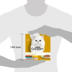 Gourmet Gold Luxe Mix - Kattenvoer Natvoer - Vis/Vlees - 48 X 85 G -Winkel Voor Kattenbenodigdheden 1200x1200 129