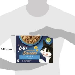 Felix Sensations Sauces Vis Selectie In Saus - Katten Natvoer - 48 X 85g -Winkel Voor Kattenbenodigdheden 1200x1200 136