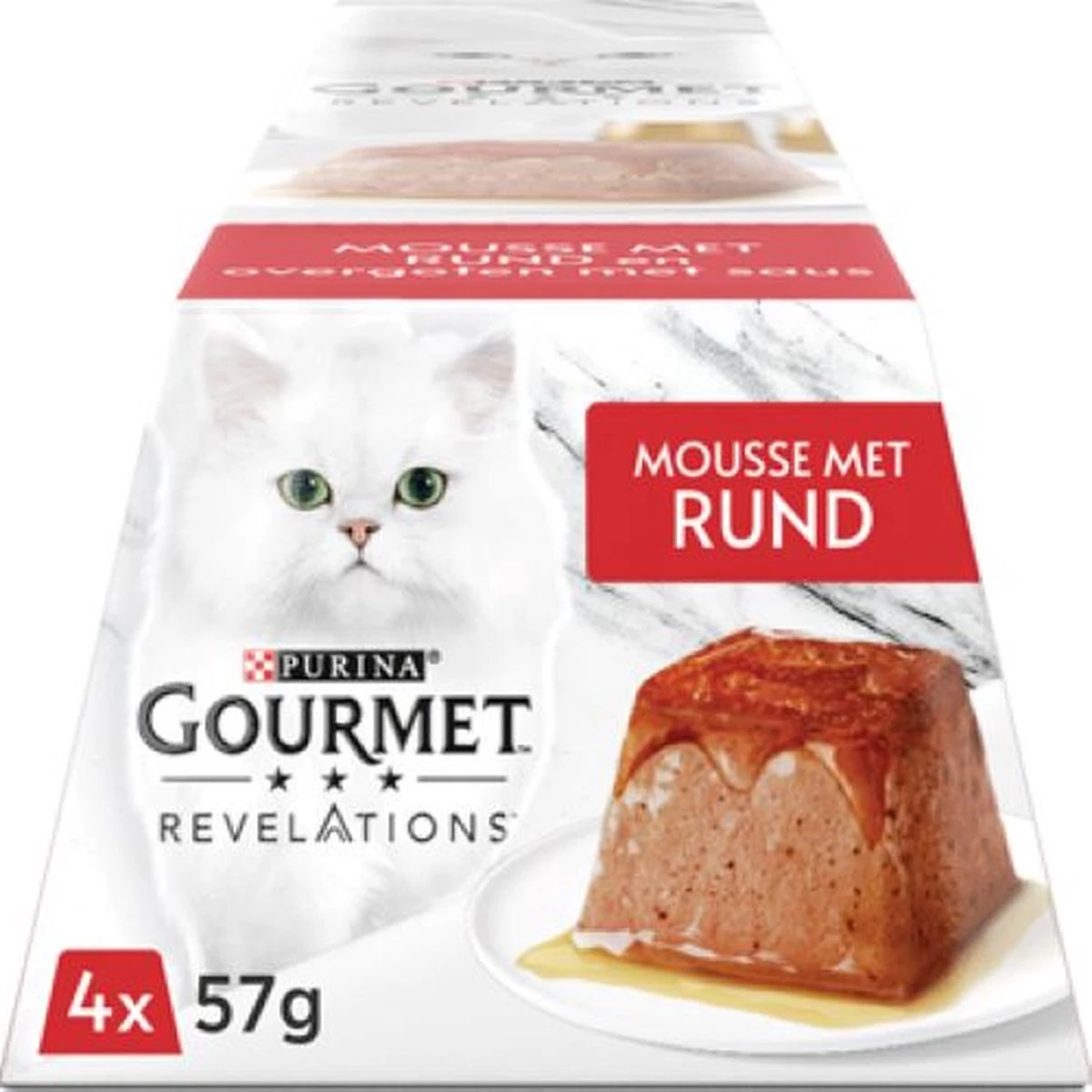 Gourmet Revelations Mousse - Kattenvoer Natvoer - Rund - 24 X 57 G 3 Gourmet Revelations Mousse - Kattenvoer Natvoer - Rund - 24 X 57 G
