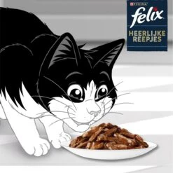 Felix Heerlijke Reepjes Farm Selectie Box - Katten Natvoer - 4 X 12 Zakjes Van 80g -Winkel Voor Kattenbenodigdheden 1200x1200 146