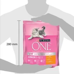 Purina ONE Junior - Kip/Granen - Kattenvoer - 800 G -Winkel Voor Kattenbenodigdheden 1200x1200 163