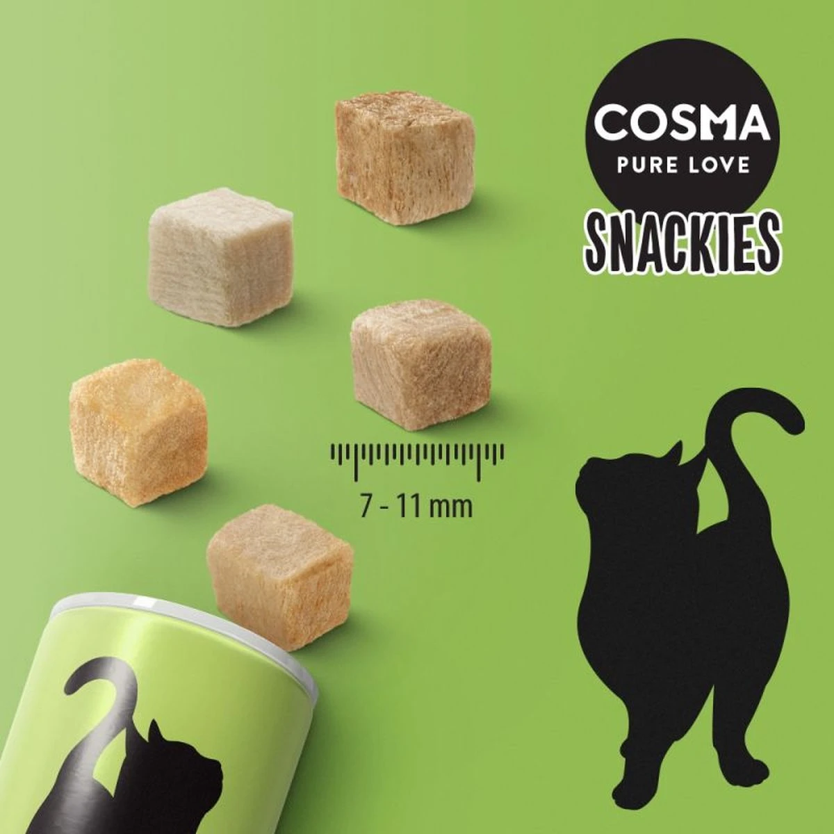 Cosma Pure Love Snackies 100 % Pure Kip 3 Cosma Pure Love Snackies 100 % Pure Kip