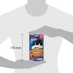 Felix PlayTubes - Kattensnacks - Kip & Lever - 8 X 50g -Winkel Voor Kattenbenodigdheden 1200x1200 235