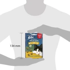Felix Naturally Delicious Kip & Catnip - Kattensnacks - 8 X 50g -Winkel Voor Kattenbenodigdheden 1200x1200 238