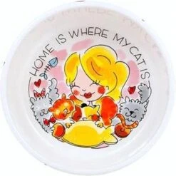 Blond Amsterdam - Kattenvoerbak - Wit - Ø 15,5 Cm -Winkel Voor Kattenbenodigdheden 1200x1200 264