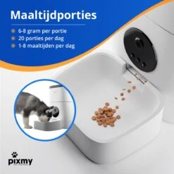 PIXMY - Automatische Voerbak Kat - 4L - Wi-Fi - Met App En Full HD Camera - Voerbak Kat -Winkel Voor Kattenbenodigdheden 1200x1200 269