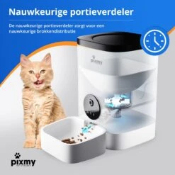 PIXMY - Automatische Voerbak Kat - 4L - Wi-Fi - Met App En Full HD Camera - Voerbak Kat -Winkel Voor Kattenbenodigdheden 1200x1200 270