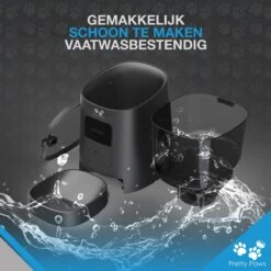 Pretty Paws PP005 Wifi Voerautomaat Zwart - Automatische Voerbak - Slimme Voerautomaat Met App - Instelbaar Voedingsschema - WIFI 20 Pretty Paws PP005 Wifi Voerautomaat Zwart - Automatische Voerbak - Slimme Voerautomaat Met App - Instelbaar Voedingsschema - WIFI -Winkel Voor Kattenbenodigdheden 1200x1200 295