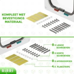 Rirri Kattenluik Met Tunnel - 4 Vergrendelingsstanden - Weerbestendig - Binnen En Buiten - Grote Kat - Maat L - Wit - 25,5 X 23.5 Cm 14 Rirri Kattenluik Met Tunnel - 4 Vergrendelingsstanden - Weerbestendig - Binnen En Buiten - Grote Kat - Maat L - Wit - 25,5 X 23.5 Cm -Winkel Voor Kattenbenodigdheden 1200x1200 401