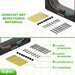 Rirri Kattenluik Met Tunnel - 4 Vergrendelingsstanden - Weersbestendig - Binnen En Buiten - Maat M - Zwart - 19 X 20 Cm 14 Rirri Kattenluik Met Tunnel - 4 Vergrendelingsstanden - Weersbestendig - Binnen En Buiten - Maat M - Zwart - 19 X 20 Cm -Winkel Voor Kattenbenodigdheden 1200x1200 413