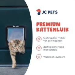 JC Pets Premium Kattenluik - Inclusief Tunnel - 4 Vergrendelingsstanden - Zwart - 20 X 19 X 5.5 Cm - Waterdicht 18 JC Pets Premium Kattenluik - Inclusief Tunnel - 4 Vergrendelingsstanden - Zwart - 20 X 19 X 5.5 Cm - Waterdicht -Winkel Voor Kattenbenodigdheden 1200x1200 446