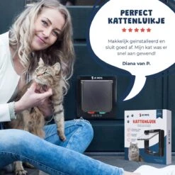 JC Pets Premium Kattenluik - Inclusief Tunnel - 4 Vergrendelingsstanden - Zwart - 20 X 19 X 5.5 Cm - Waterdicht 21 JC Pets Premium Kattenluik - Inclusief Tunnel - 4 Vergrendelingsstanden - Zwart - 20 X 19 X 5.5 Cm - Waterdicht -Winkel Voor Kattenbenodigdheden 1200x1200 449