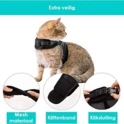 Zootic Kattentuigje Met Leiband Riem Kattenharnas Zwart Maat M Kat & Kitten - Halsomvang 20 Tot 26cm - Borstomvang 30 Tot 34cm 15 Zootic Kattentuigje Met Leiband Riem Kattenharnas Zwart Maat M Kat & Kitten - Halsomvang 20 Tot 26cm - Borstomvang 30 Tot 34cm -Winkel Voor Kattenbenodigdheden 1200x1200 524