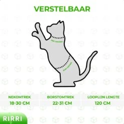 Rirri Kattenharnas Met Looplijn - Kattentuigje Met Looplijn Hoogwaardige Kwaliteit - Blauw 13 Rirri Kattenharnas Met Looplijn - Kattentuigje Met Looplijn Hoogwaardige Kwaliteit - Blauw -Winkel Voor Kattenbenodigdheden 1200x1200 551