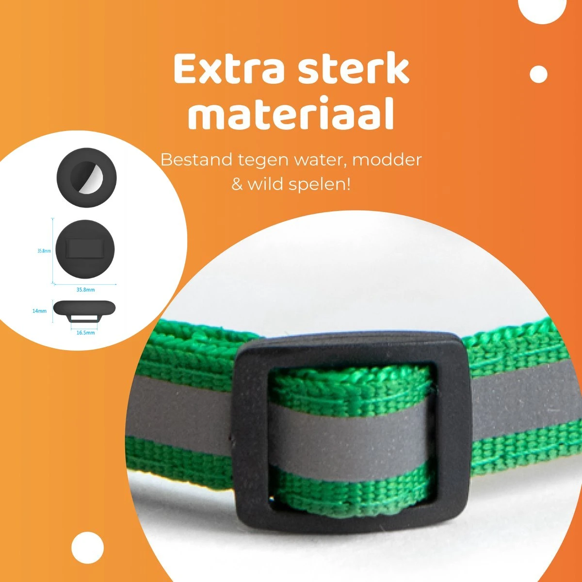 ACE Pets Reflecterende Kattenhalsband Met Veiligheidssluiting – Halsband Kat & Kitten - Met Adreskoker - Kittenhalsband & Kattenbandje Met Belletje - Geschikt Voor Apple Airtag - Zwart 6 ACE Pets Reflecterende Kattenhalsband Met Veiligheidssluiting – Halsband Kat & Kitten - Met Adreskoker - Kittenhalsband & Kattenbandje Met Belletje - Geschikt Voor Apple Airtag - Zwart - Afbeelding 4