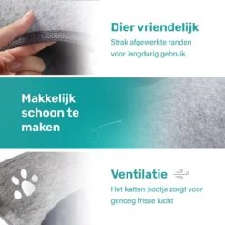 Kattenhangmat - Voor Aan Het Raam - Kom Vorm - Kattenmand - Raam - Hangmat Kat - Dieren - Kattenbed - Kattenmand - Slaapplek - Ligplaats - Grijs 11 Kattenhangmat - Voor Aan Het Raam - Kom Vorm - Kattenmand - Raam - Hangmat Kat - Dieren - Kattenbed - Kattenmand - Slaapplek - Ligplaats - Grijs -Winkel Voor Kattenbenodigdheden 1200x1200 591