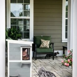 Relaxdays Kattenhuis Buiten - Groot Kattenhok Binnen - Hoog Kattenmeubel Grijs Hout - Tuin 18 Relaxdays Kattenhuis Buiten - Groot Kattenhok Binnen - Hoog Kattenmeubel Grijs Hout - Tuin -Winkel Voor Kattenbenodigdheden 1200x1200 626