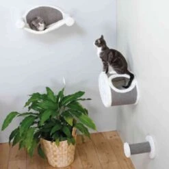 TRIXIE Kattenhangmat 54x28x33 Cm Crèmekleurig En Grijs 49920 -Winkel Voor Kattenbenodigdheden 1200x1200 659