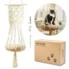 Qoods Kattenhangmat Macramé - Hangende Kattenmand Raam Of Radiator - Kattenbed - Poezenmand -Winkel Voor Kattenbenodigdheden 1200x1200 747