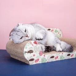 Nobleza 46IIC Design Krabsofa - Krabplank Met Catnip - L54 X B26 X H20 Cm -Winkel Voor Kattenbenodigdheden 1200x1200 808