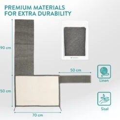 Navaris Katten Krabmat - Bescherming Van Meubels - Voor Banken En Stoelen - Krabbescherming - Rechtsdraaiend 23 Navaris Katten Krabmat - Bescherming Van Meubels - Voor Banken En Stoelen - Krabbescherming - Rechtsdraaiend -Winkel Voor Kattenbenodigdheden 1200x1200 829