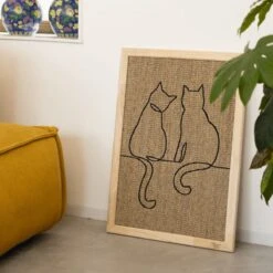 Designed By Lotte Poezels - Krabplank - Hout - 50x70x2 Cm -Winkel Voor Kattenbenodigdheden 1200x1200 839