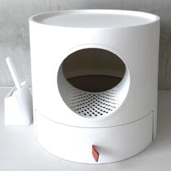 A Sunny Day Kattenbak Met Lade, Bedje En Krabplank - Inclusief Schepje - Design Kattenbak - Wit - Dichte Kattenbak - Kattenbak Gesloten 33 A Sunny Day Kattenbak Met Lade, Bedje En Krabplank - Inclusief Schepje - Design Kattenbak - Wit - Dichte Kattenbak - Kattenbak Gesloten -Winkel Voor Kattenbenodigdheden 1200x1200 872