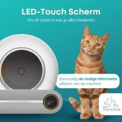 Pets Paradise - Zelfreinigende Kattenbak - Automatische - Elektrische - Scoopfree - Robot Kattenbak - 35dB -Winkel Voor Kattenbenodigdheden 1200x1200 877