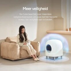 Petree Cube - Zelfreinigende Kattenbak - Automatisch - Bedienen Via De App - Katten - Anti-geur - 60 X 52 X 64 Cm 16 Petree Cube - Zelfreinigende Kattenbak - Automatisch - Bedienen Via De App - Katten - Anti-geur - 60 X 52 X 64 Cm -Winkel Voor Kattenbenodigdheden 1200x1200 905
