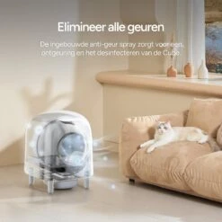 Petree Cube - Zelfreinigende Kattenbak - Automatisch - Bedienen Via De App - Katten - Anti-geur - 60 X 52 X 64 Cm 17 Petree Cube - Zelfreinigende Kattenbak - Automatisch - Bedienen Via De App - Katten - Anti-geur - 60 X 52 X 64 Cm -Winkel Voor Kattenbenodigdheden 1200x1200 906