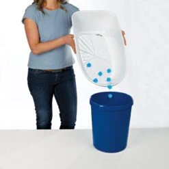 Trixie Berto Kattenbak Open Met Scheidingssyteem Donkergrijs/Blauw - 59X39X22 CM -Winkel Voor Kattenbenodigdheden 1200x1200 953