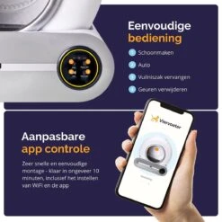 Viervoeter™ Kattenbak Zelfreinigend – Automatische Kattenbak – Zelfreinigende Kattenbak – Anti-geur – 53x58x55cm – Bedienen Via App – 65 Liter -Winkel Voor Kattenbenodigdheden 1200x1200 989