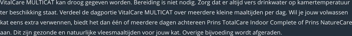 Prins VitalCare Multicat 10 Kg - Kat 10 Prins VitalCare Multicat 10 Kg - Kat - Afbeelding 8