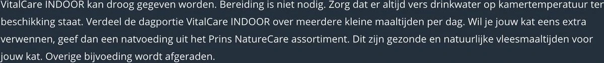 Prins VitalCare Indoor 10 Kg - Kat 11 Prins VitalCare Indoor 10 Kg - Kat - Afbeelding 9