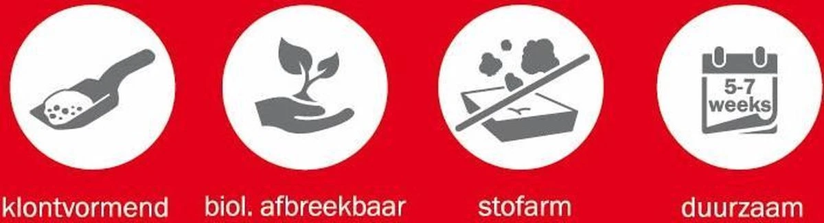 Cat's Best Oko Plus Korrels - Kattenbakvulling - 40 L 5 Cat's Best Oko Plus Korrels - Kattenbakvulling - 40 L - Afbeelding 3