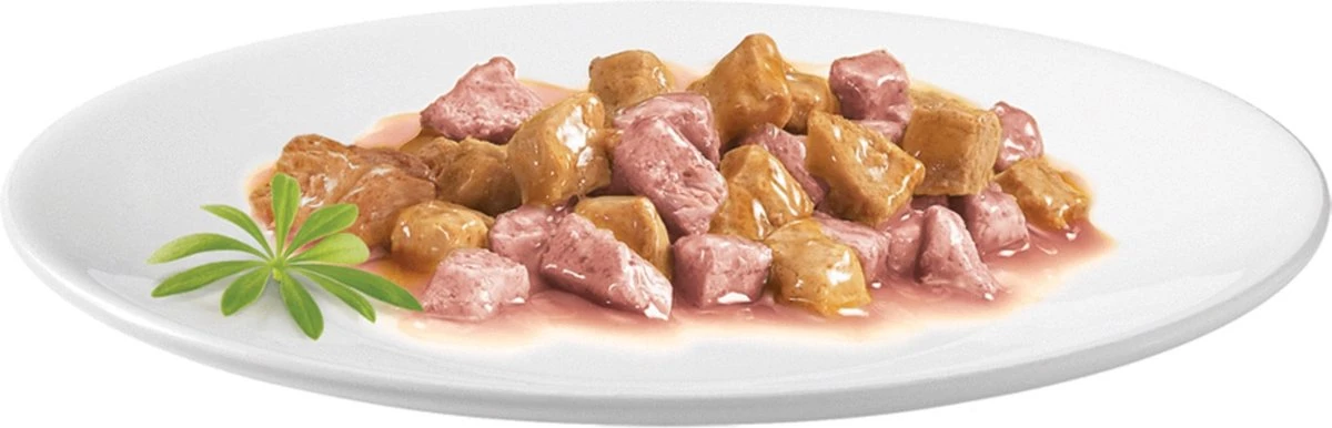 Gourmet Gold Fijne Hapjes - Kattenvoer Natvoer - Zalm & Kip - 24 X 85 Gr 5 Gourmet Gold Fijne Hapjes - Kattenvoer Natvoer - Zalm & Kip - 24 X 85 Gr - Afbeelding 3